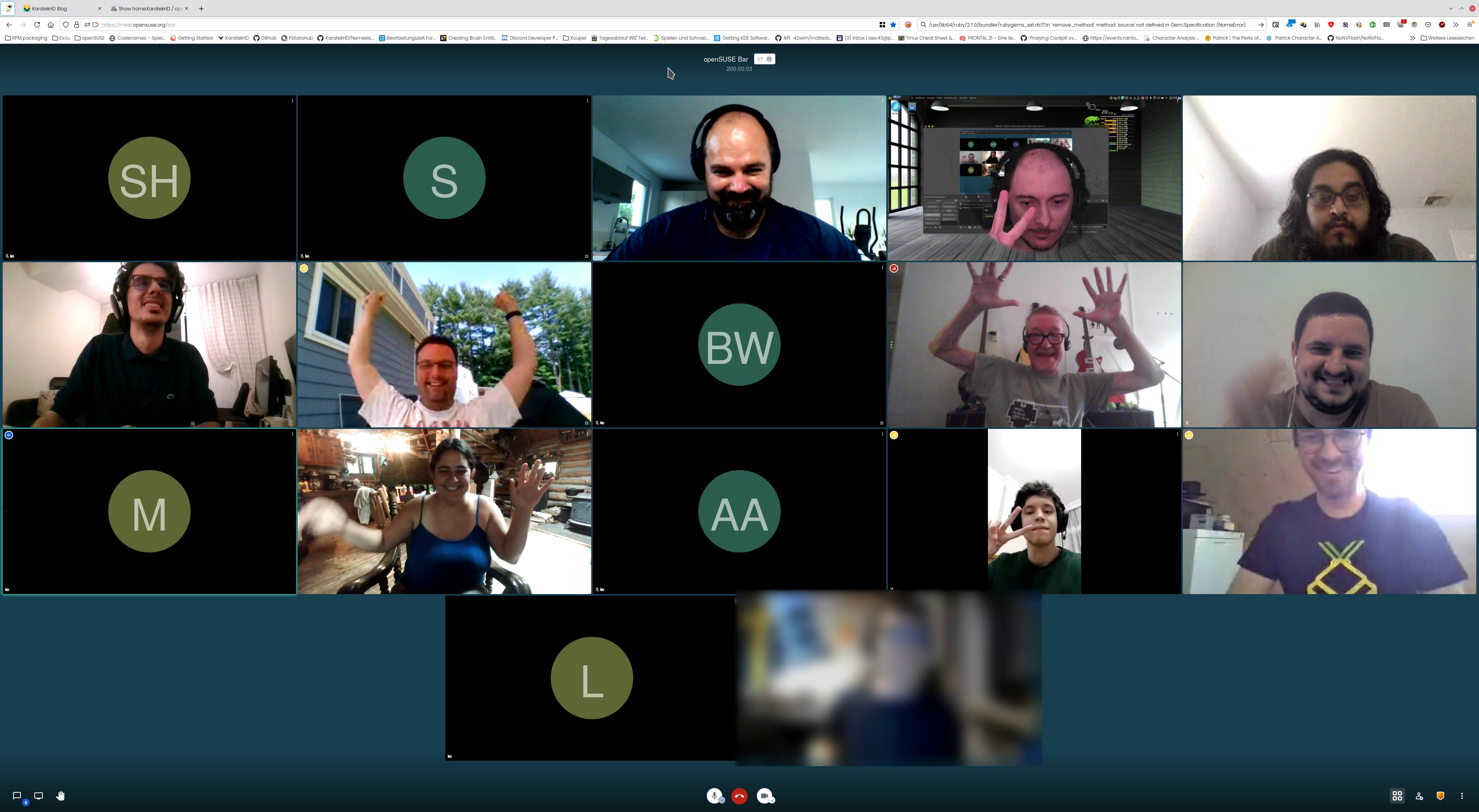 openSUSE 社区计划举办虚拟酒吧周年纪念活动